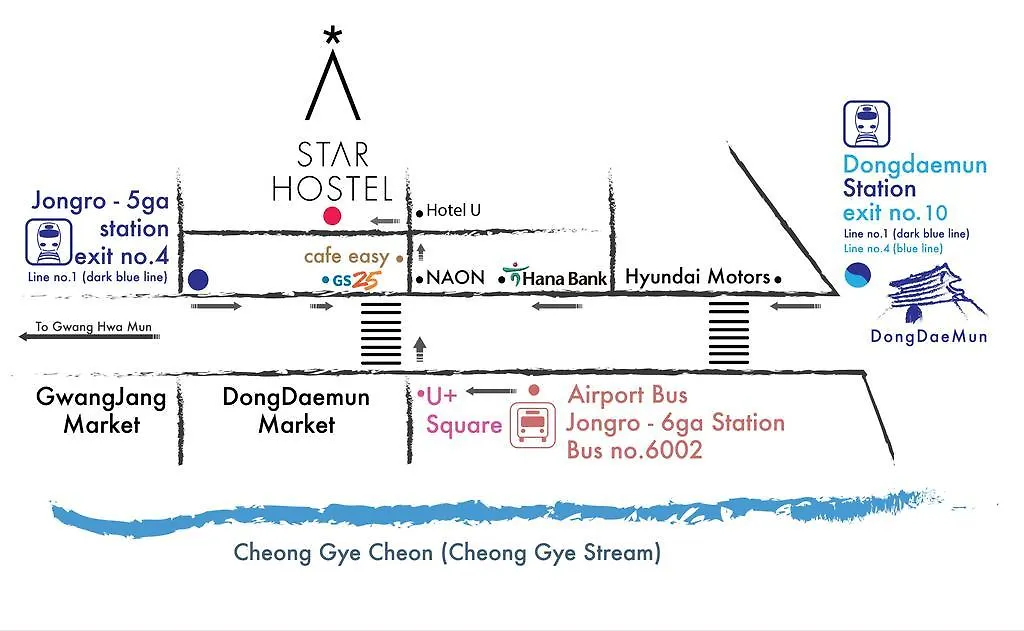 Star Hostel Seoul Dongdaemun